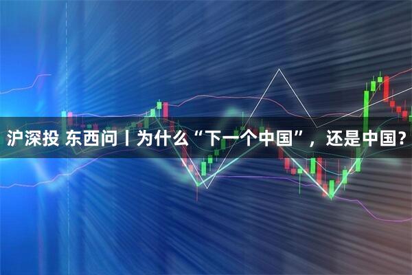 沪深投 东西问丨为什么“下一个中国”，还是中国？