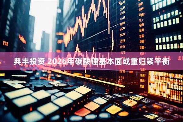 典丰投资 2026年碳酸锂基本面或重归紧平衡